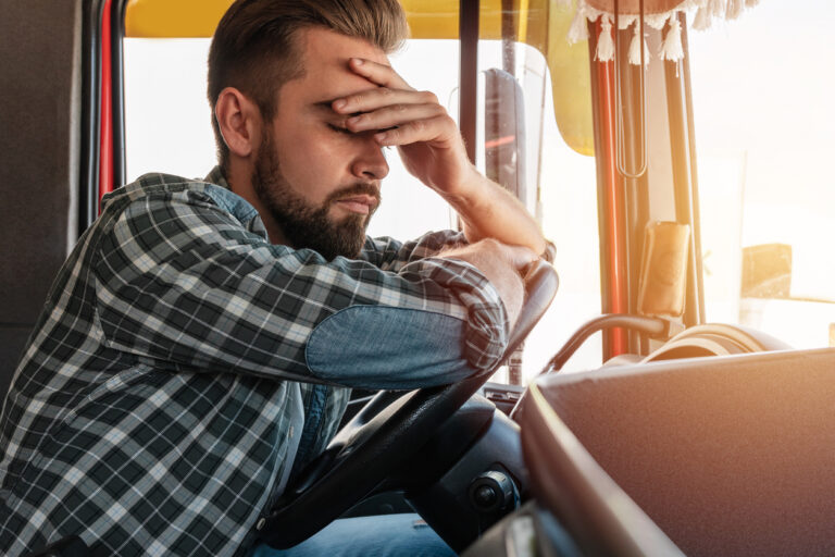 68% of commercial drivers report stress negatively impacts driving