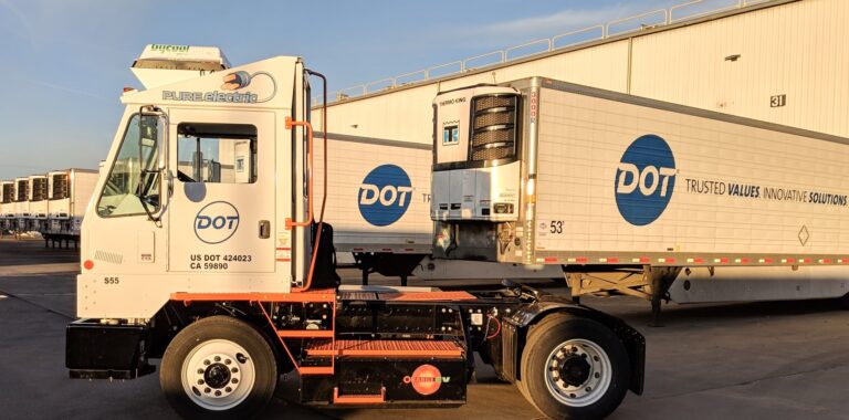 Dot Transportation’s Orange EV truck hits 30,000 hours