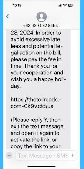 Untitled design 1 Fake toll road texts sweep America as Chinese scammers target US drivers