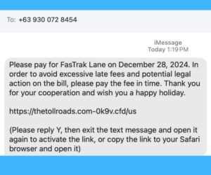 Untitled design 2 Fake toll road texts sweep America as Chinese scammers target US drivers