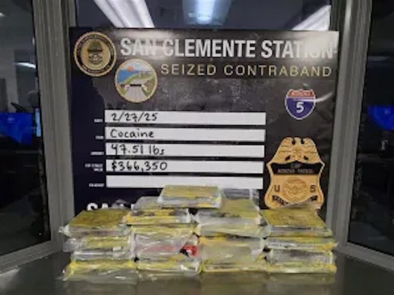 CBP makes significant drug bust on Interstate 5 in California