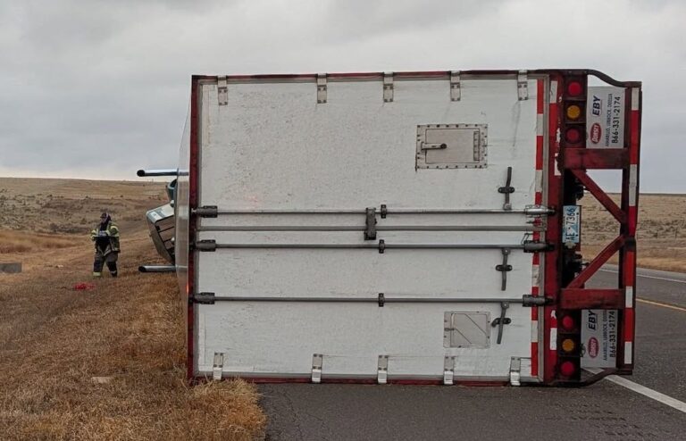 Winds topple semi trucks, uproot trees in Kansas